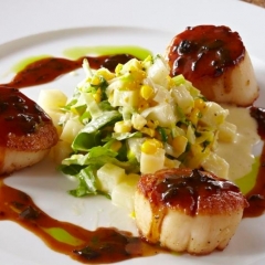 Seared Main Scallops