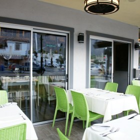Johannes Restaurant Palm Springs Patio