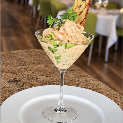 Seafood Cocktail with Secret Dressing