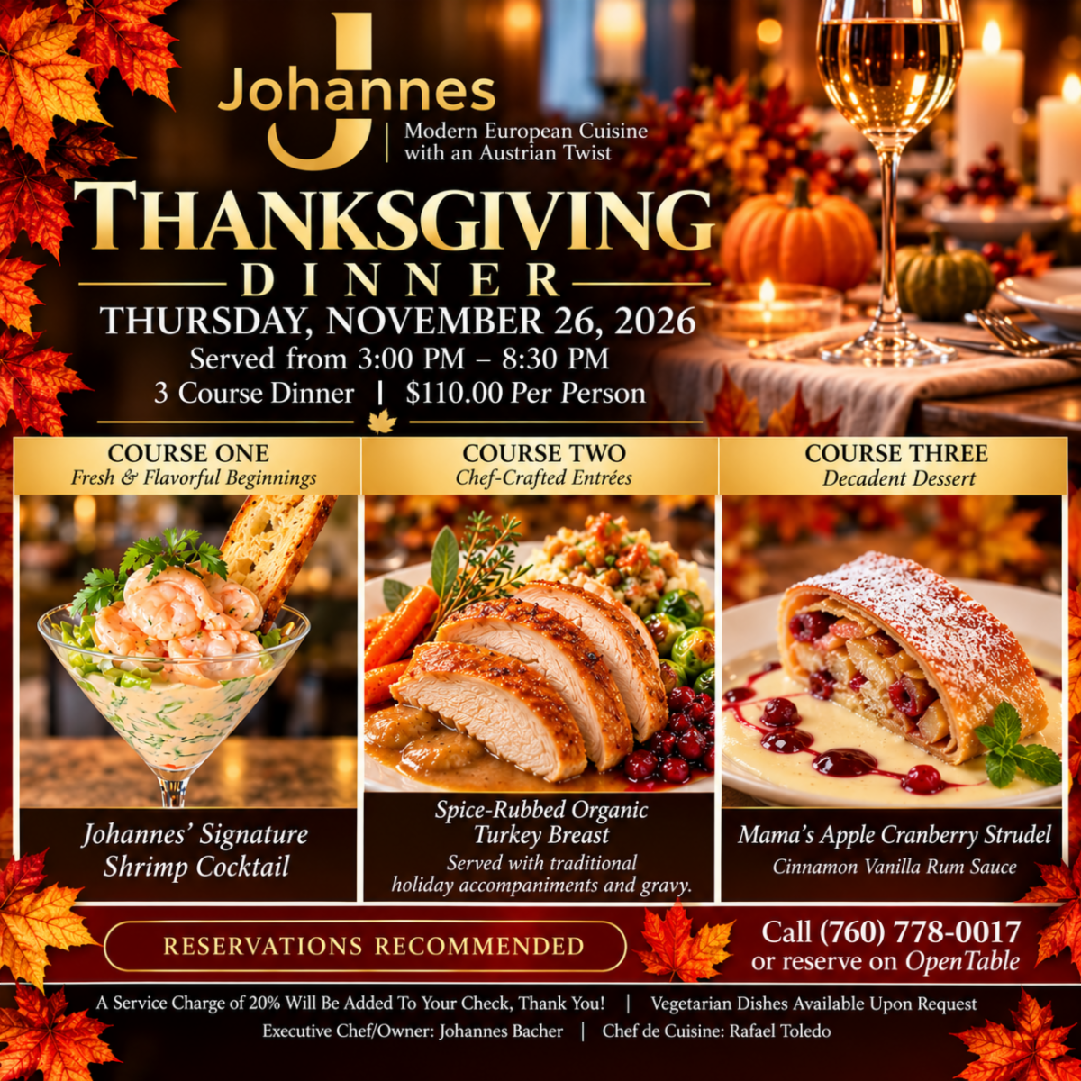 johannes Thanksgiving